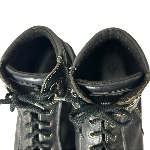 Dr. Martens Vintage 9010 Black Leather Chunky MensUS 13 UK 12 AW004 Made England - Picture 9 of 12
